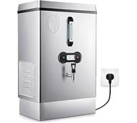 Chaudière commerciale de 40 L, distributeur d'eau chaude instantanée en acier inoxydable 304 avec robinet, remplissage automatique de l'eau, protection anti-brûlure à sec, idéale pour les cafés, les