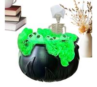 Chaudière d'extérieur | Décoration pour la maison Ta Halloween | Chaudière sorcière pour fêtes, jardin, table photo, salle de classe, vitrine, fête d'automne