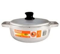 Chaudière en fonte Latino N4 22 cm, 1,6 litre, Polie, sans couvercle