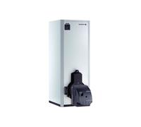 Chaudière fioul acier cheminée biofioul premys de dietrich 35 kw + ballon 150 l avec brûleur G