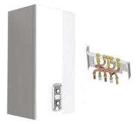 Chaudière Gaz BasNox Urbia Nox Chaffoteaux 24 kW VMC Complète (Douilles + Dosseret) Gris G