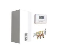 Chaudière gaz basnox urbia nox chaffoteaux 24 kw vmc complète (douilles + dosseret) avec thermostat filaire