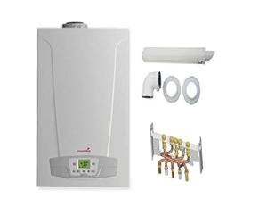 CHAUDIERE GAZ COMPLETE CHAPPEE INITIA + 24KW COMPACT HTE MICRO ACCUMULATION CONDENSATION 2,24H + DOSSERET + VENTOUSE + ROSACE RT2012
