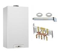 Chaudière Gaz Condensation Inoa Green Chaffoteaux 25 kW Complète (Ventouse + Douilles + Dosseret) Gris G