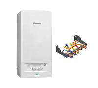 Chaudière gaz naturel murale Acléis avec dosseret BAS NOX VMC, NGLM23-8XN5, 23 kW