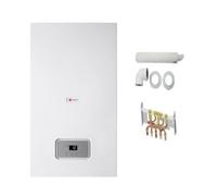 PACK CHAUDIERE GAZ MURALE SEMIAFAST F25 CONDENS DOSSERET ET VENTOUSE INCLUS GAZ NATUREL