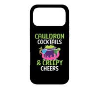 Chaudron Cocktails et acclamations effrayantes Barman Halloween Coque pour iPhone 17 Pro Max