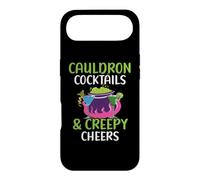 Chaudron Cocktails et acclamations effrayantes Barman Halloween Coque pour iPhone Air