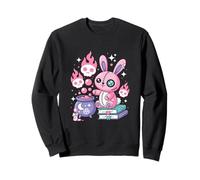 Chaudron de sorcière en forme de lapin vaudou Sweatshirt