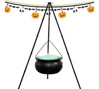 Chaudron De Sorcière Seau À Bonbons Décoratif avec Un Trépied Et Une