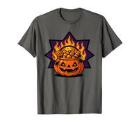 Chaudron d'halloween en Forme de Citrouille rempli de Bonbon T-Shirt