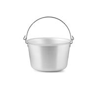 Chaudron en aluminium AGNELLI avec poignée en arc Cm 30 Lt 8 Pot de cuisine