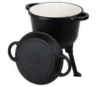 Chaudron en fonte émaillée 2en1 8 L Rossner