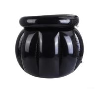 Chaudron gonflable surdimensionné pour Halloween et autres occasions festives, matériau en PVC résistant, pratique pour refroidir plusieurs boissons (seau à glace)