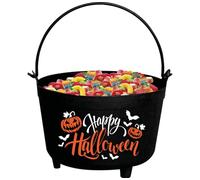 Fiestas Guirca Chaudron Happy Halloween Noir Taille unique