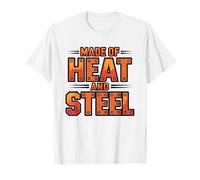 Chaudronnier Feu Et Acier Ouvrier Industriel T-Shirt