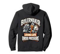 Chaudronnier Living Life Under Pressure Industrial Tradesman Sweat à Capuche