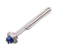 Chauffage 240v 2400w DN25 SUS304 Élément chauffant 1 "BSP Chauffage électrique avec couvercle en acier inoxydable for brasserie/distillation
