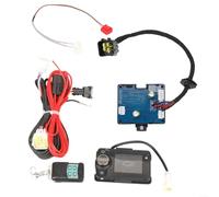 Chauffage à air diesel 5 kW avec interrupteur LCD et télécommande, pour véhicules 12 V/24 V, contrôle Bluetooth pour chauffage auxiliaire dans la voiture, avec carte contrôleur et jeu de câbles (24 V)