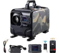 Chauffage à air diesel - 8kW - Chauffage diesel 12V/24V - Commande Bluetooth APP - Chauffage mobile pour caravanes et roulottes de chantier