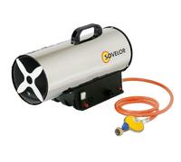 Chauffage à air pulsé portable au gaz propane MG330 allumage manuel piezo - SOVELOR-DANTHERM