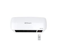 Orbegozo SP 6000 - Chauffage pour salle de bains Split programmable avec télécommande, 2000 W, 2 niveaux de puissance et mode ventilateur, blanc