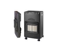 Niklas Poele à gaz Infrarouge 4200W Nova Slim Chauffage d'appoint Piezo Pliable, Rayonnant, Gris