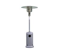 Parasol chauffant gaz FAVEX - Gris - 13 kW - Housse et connectique incluses