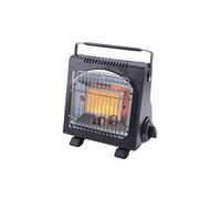 PROJECT - Chauffage à gaz portable 1700W Piezo Sécurité thermocouple Camping Pêche Extérieur Allumage Piezo Sécurité ODS & Anti-Basculement Système HSC Grand Froid CE & TÜV