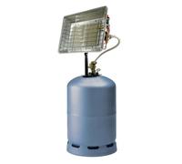 Chauffage à gaz Radiant au gaz 4200W Exterieur Avec détendeur gaz réglable Butane/Propane
