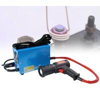Chauffage à Induction Magnétique 1500W, Déviseur de Boulons Portable Design Séparé Dissipation Thermique, Chauffage sans Flamme pour Écrous Rouillés, Réparation Auto, Kit 4 Bobines et Coffret