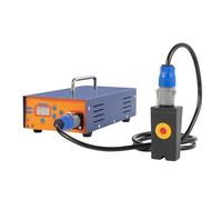 Chauffage à induction, portable, 220 V, 1,38 kW, machine à débosseler avec écran numérique et mallette en aluminium, chauffage à induction, pour réparation de carrosserie sans peinture