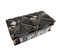 Chauffage à Induction ZVS 2500W, Machine de chauffage à haute fréquence for PCB, métal fondu + bobine + creuset + pompe