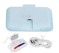 Chauffage à lingettes portable | Chauffe-lingettes humides ultra fin pour lingettes pour bébé - Distributeur multifonctionnel de lingettes humides, chargeur USB, boîte chauffante de serviettes de gran