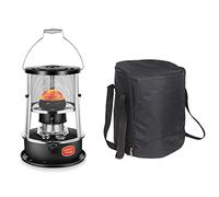 Chauffage à mèche d'urgence Kérosène Convection Tente Poêle Chauffages à huile portables Brûleur radiant, pour l'hiver Patio intérieur/extérieur Randonnée Sac à dos Camping Chasse 4,6 L