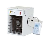 Chauffage aérotherme mural blanc SOVELOR TR5C 5000W 380V triphasé