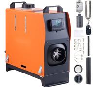 Chauffage Air Diesel 12V 5kW - Chauffage autonome, Chauffage à air, Air Diesel réchauffeur d'air - 0,12-0,52 L/heure avec écran LCD & télécommande - Chauffage Air Diesel