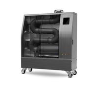 Chauffage au fioul sans cheminée mobile 10,4 kW - couleur argent - VELTRON - DHOE-90