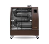 Chauffage au fioul sans odeur - Bois foncé - VELTRON - DHOE-120