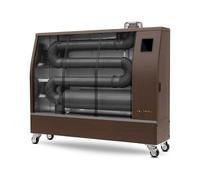 Chauffage au fioul sans odeur - Bois foncé - VELTRON - DHOE-150