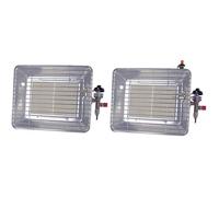 Chauffage au gaz avec régulateur de propane - allumage piézo