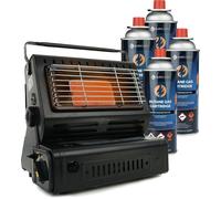 Chauffage au gaz Eurocatch - Chauffage - Cuisinière - Chauffe-terrasse - Ajustable - Portable