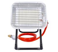 Chauffage au gaz portable 4,5 kW - Allumage piézo - Chauffage au gaz Calor avec zone de chauffage 20-60 m² - Chauffage réglable - Tuyau de 150 cm - Régulateur de pression de 37 mbar - Chauffage au