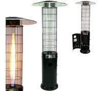 Chauffage au gaz XXL Colonne de feu Chauffage de terrasse 56706 Chauffage radiant au gaz 13kw Champignon de chauffage