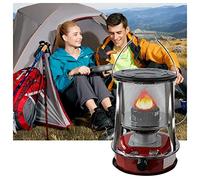 Chauffage au kérosène 4,6 L/6 L Réchaud de camping portable 10 000 BTU Chauffage à convection au kérosène d'intérieur Brûleur non électrique avec 6 mèches + sac, pour chauffage extérieur Balcon