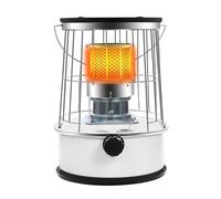 Chauffage au kérosène portable 6 L pour 3 à 5 personnes, chauffage au kérosène pour une zone de chauffage jusqu'à 10-20 m² pour intérieur/extérieur, dure environ 18 heures, 23500 BTU pour le camping