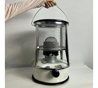 Chauffage au kérosène Portable 6L/4,6 l, grand poêle à kérosène, brûleur d'urgence for tente de Camping intérieure et extérieure, 9000 BTU/H(White 6l)