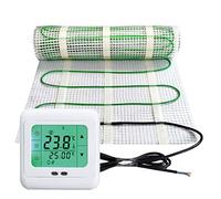 Chauffage au sol électrique 200 W par m² - Thermostat tactile - Blanc - Technologie Twin - Différentes tailles (m²) : 2,5 m²