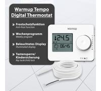 Warmup Chauffage au sol StickyMat 150W/m² Chauffage électrique Mat 1m² (SPM1)