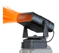 Chauffage Auto Portable,Petit Chauffage d'Appoint Portable pour Espace - Dégivreur de Pare-brise pour Hiver - Pour Camping Bureau Intérieur Extérieur Camping-Car Camion Fourgon SUV Berline